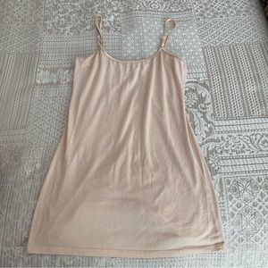 Women's Nude Spaghetti Strap Camisole Size Large